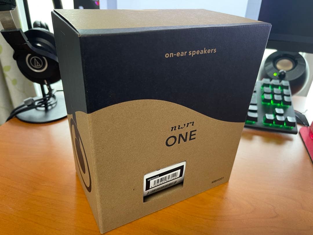 nwm ONE ダークグレイ ワイヤレスヘッドホン MBH001KA