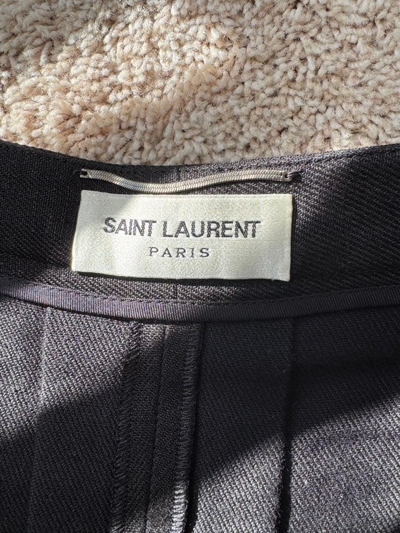 SAINT LAURENT ブラック サルエルパンツ