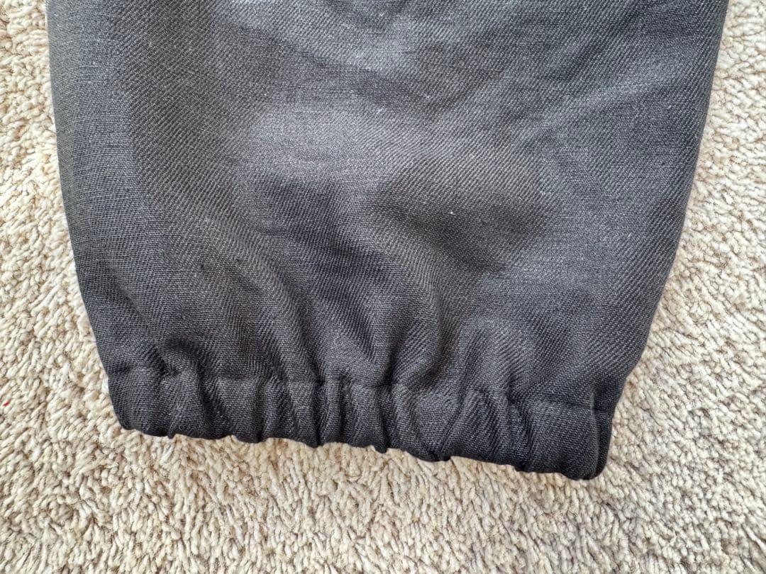 SAINT LAURENT ブラック サルエルパンツ