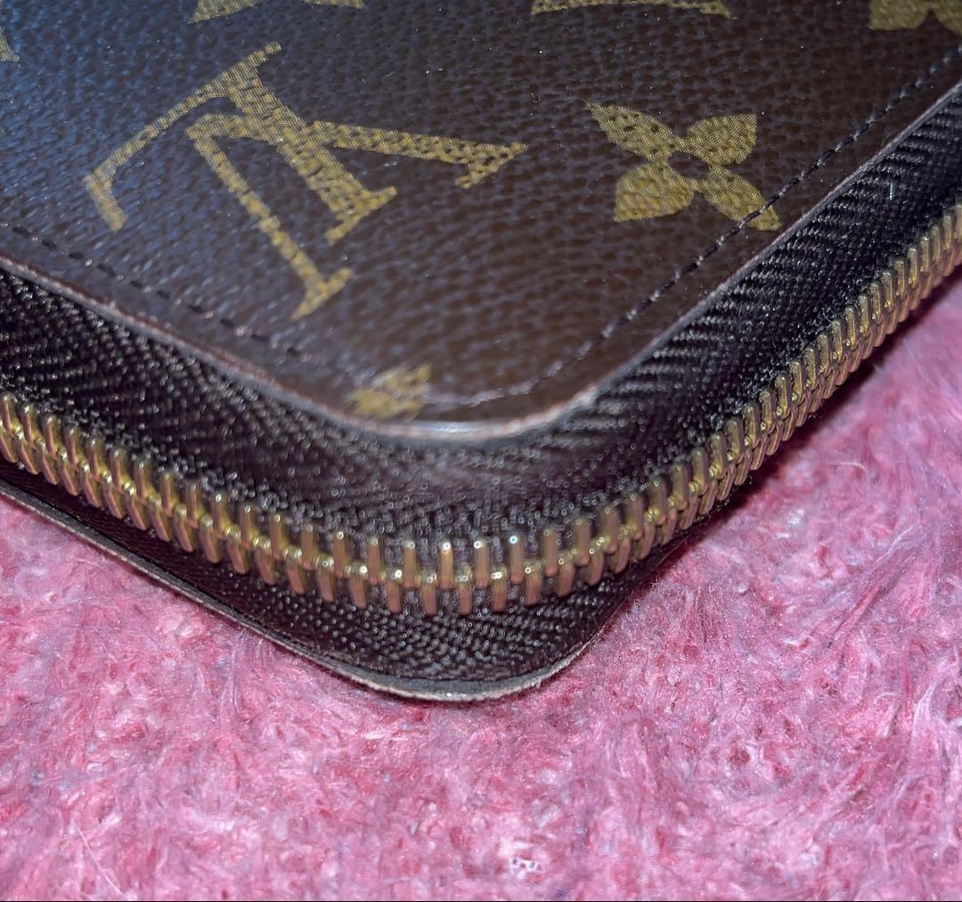 【美品】ルイヴィトン Louis Vuitton モノグラム ジッピーウォレット