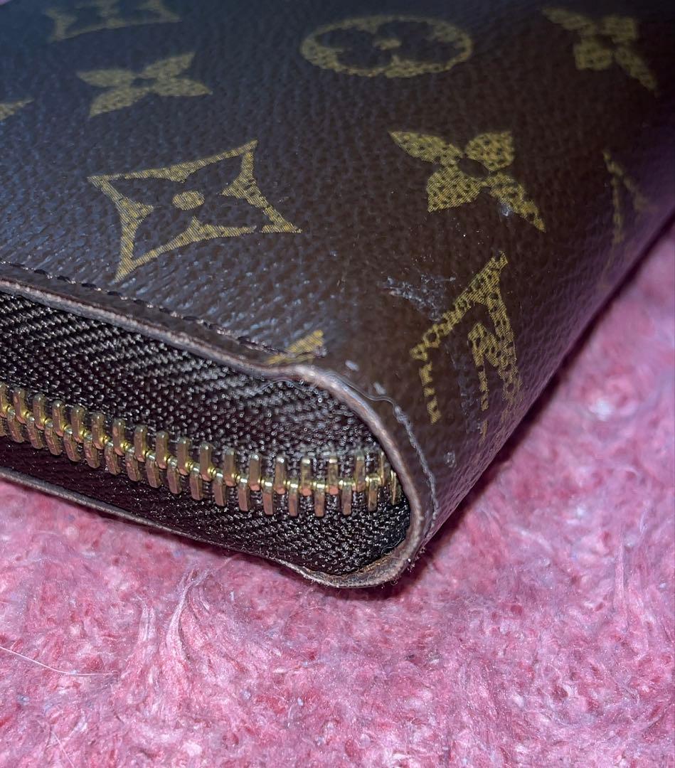 【美品】ルイヴィトン Louis Vuitton モノグラム ジッピーウォレット