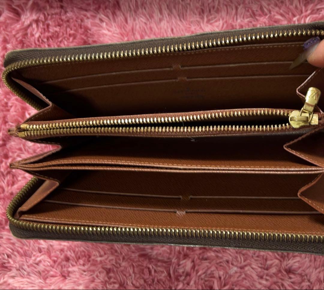 【美品】ルイヴィトン Louis Vuitton モノグラム ジッピーウォレット