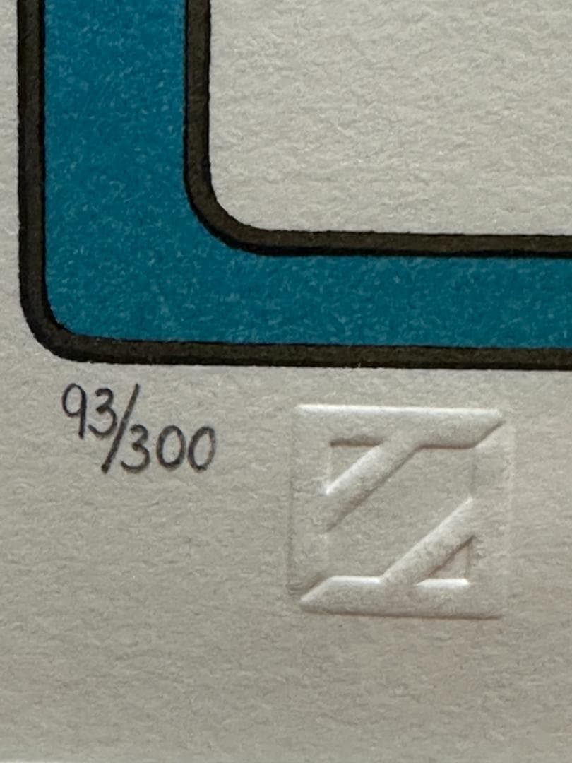 アルフォンス・ミュシャ『ブルーズ・アダンクール』版画 93/300