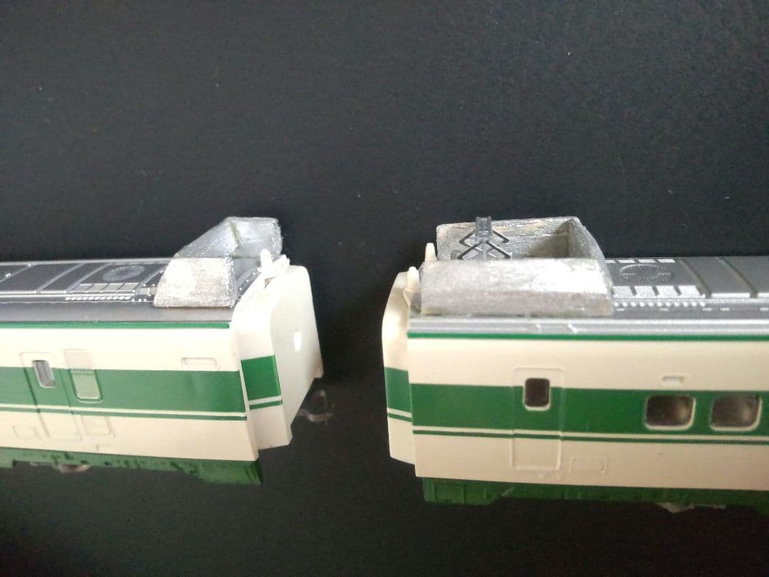 NゲージTOMIX新幹線200系2000番台16両編成　少々難あり