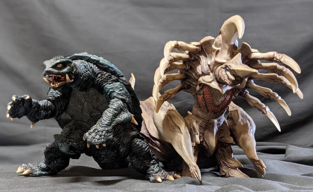 平成ガメラ２レギオン来襲（エクスプラス）ソフビフィギュア２体セット