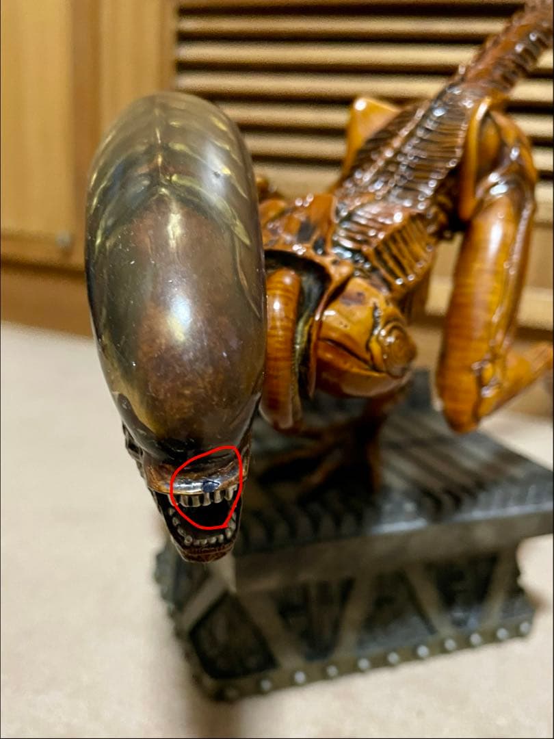 サイドショウ エイリアン3 ドッグ・エイリアン スタチュー【破損あり・箱なし】