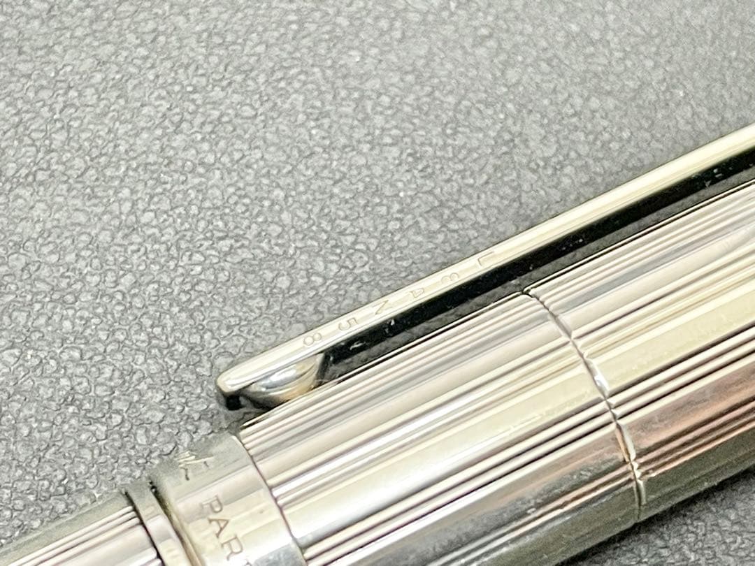 デュポン　ボールペン　シルバーカラー