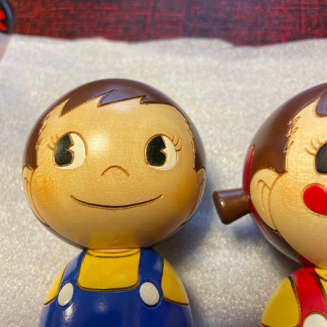 卯三郎こけし　不二家　FUJIYA　ペコちゃん　ポコちゃん　キャラクター