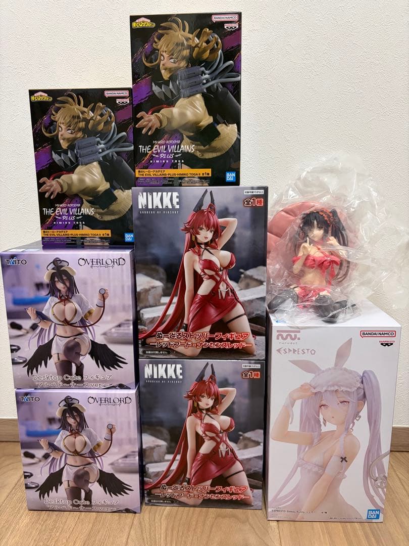 アニメキャラクター プライズ フィギュアセット 8個