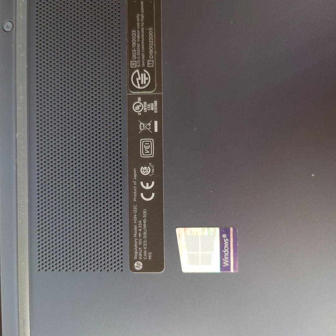 HP Elite Dragonfly i5-8265U　 タッチパネル