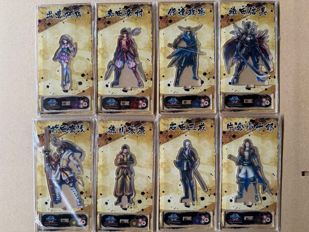『戦国BASARA バトルパーティー』オリジナルアクリルスタンド(全18種)