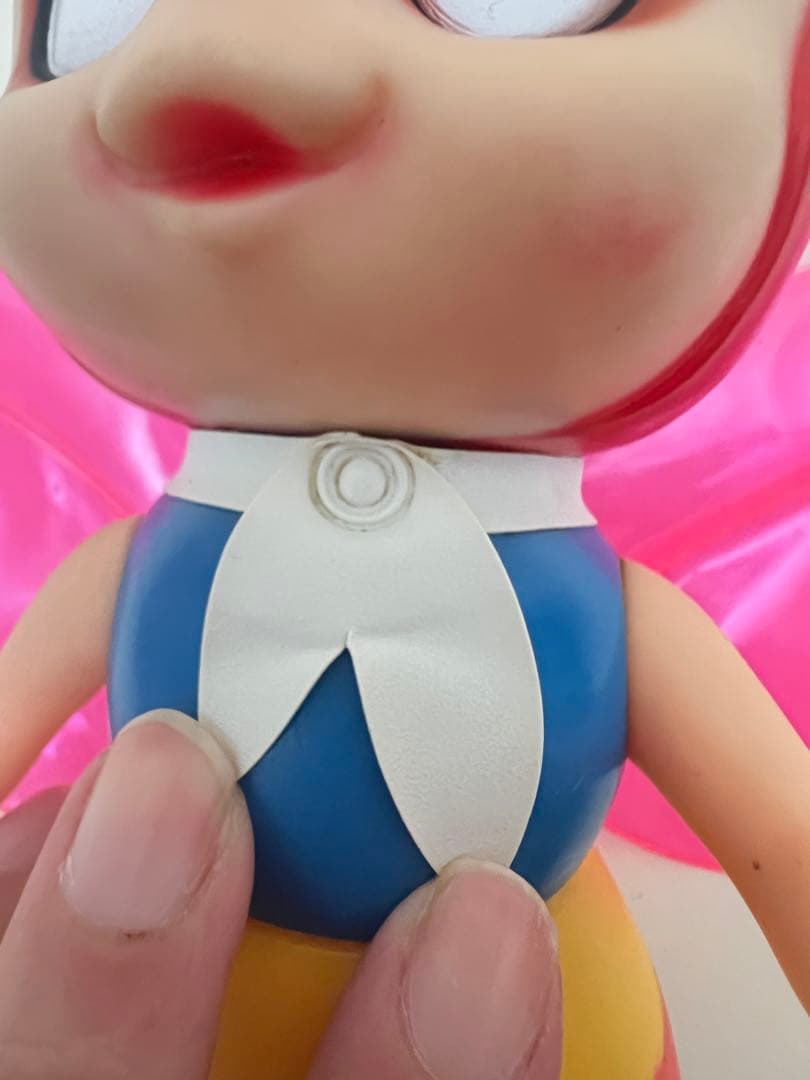 昭和レトロ　40年前 当時物　中島製作所　みなしごハッチ ソフビ　フィギュア