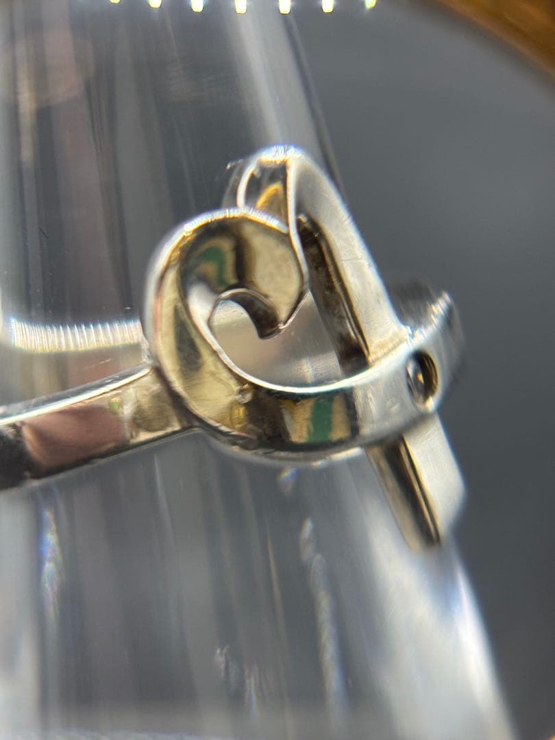 Tiffany ラビングハート 1Pダイヤ リング 指輪