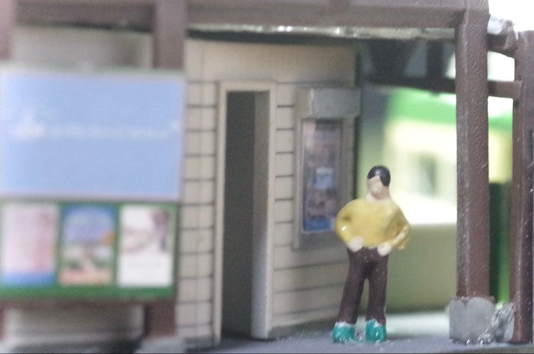 江ノ電 鎌倉高校前 鉄道ジオラマ展示台 Nゲージ Bトレ 鉄コレ 鉄道模型