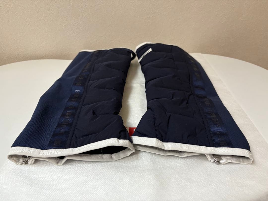 BRIEFING ダウン入り レッグウォーマー