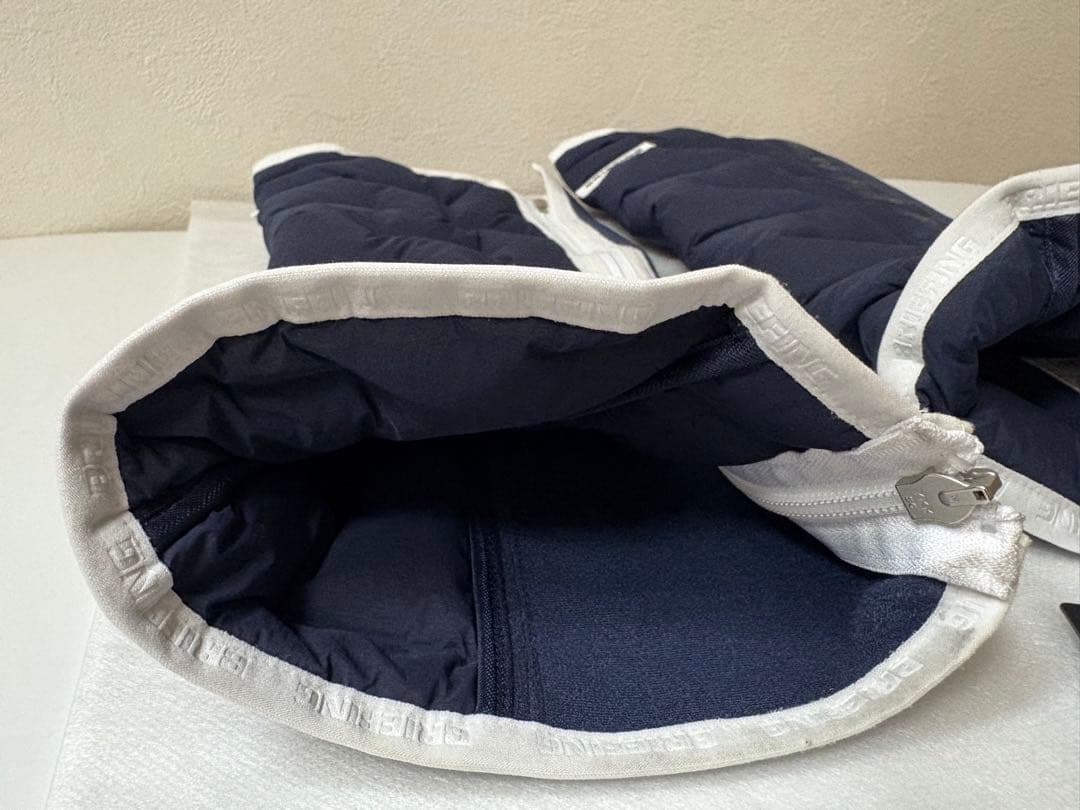 BRIEFING ダウン入り レッグウォーマー