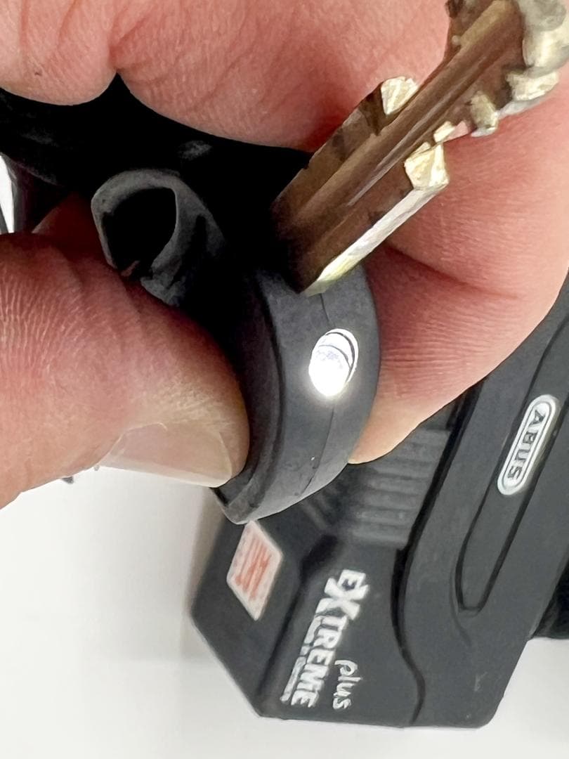 高強度セキュリティ！ABUS GRANT PLUS EXTREME 予備キー付き