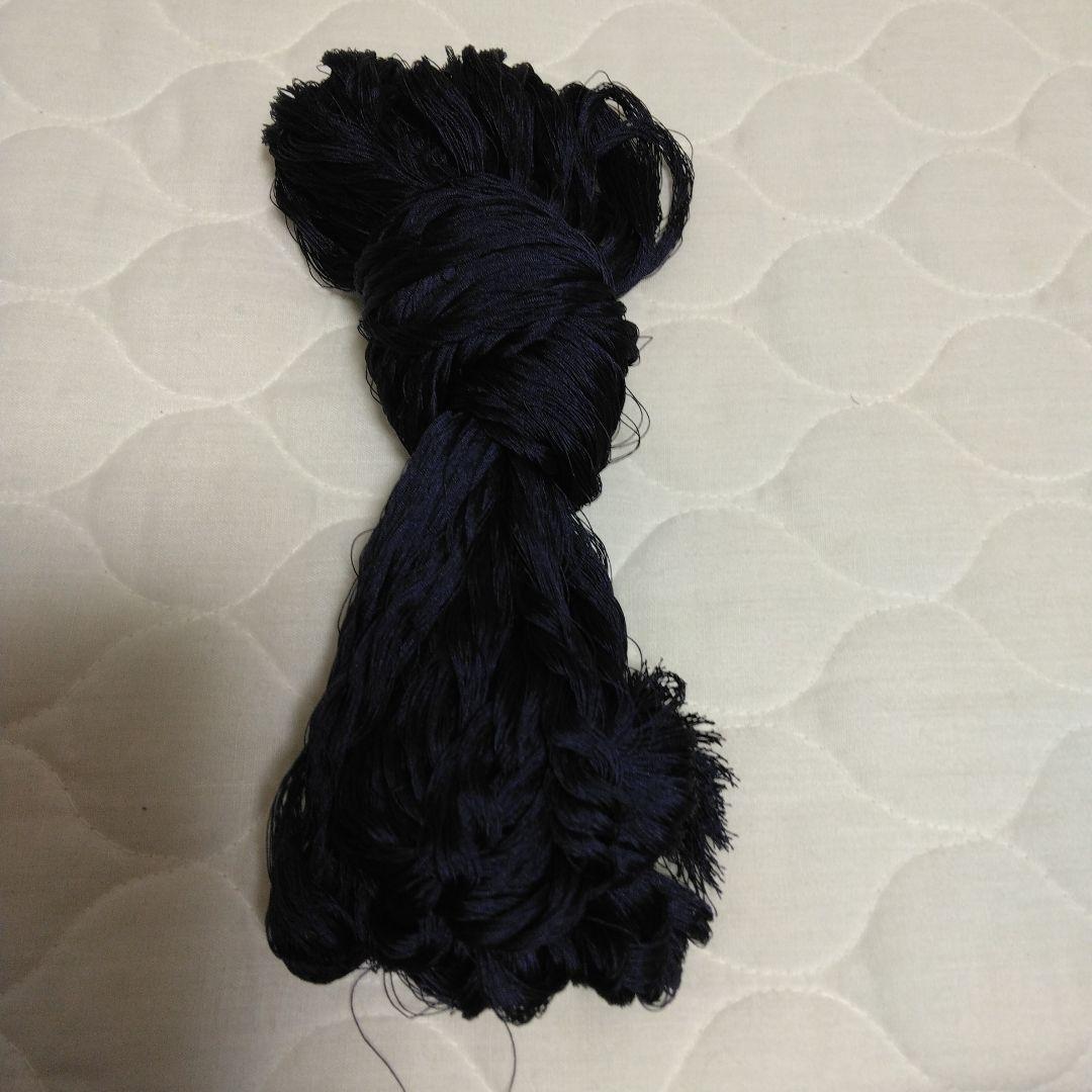 組紐製作用絹糸　無地5個 フキちゃん