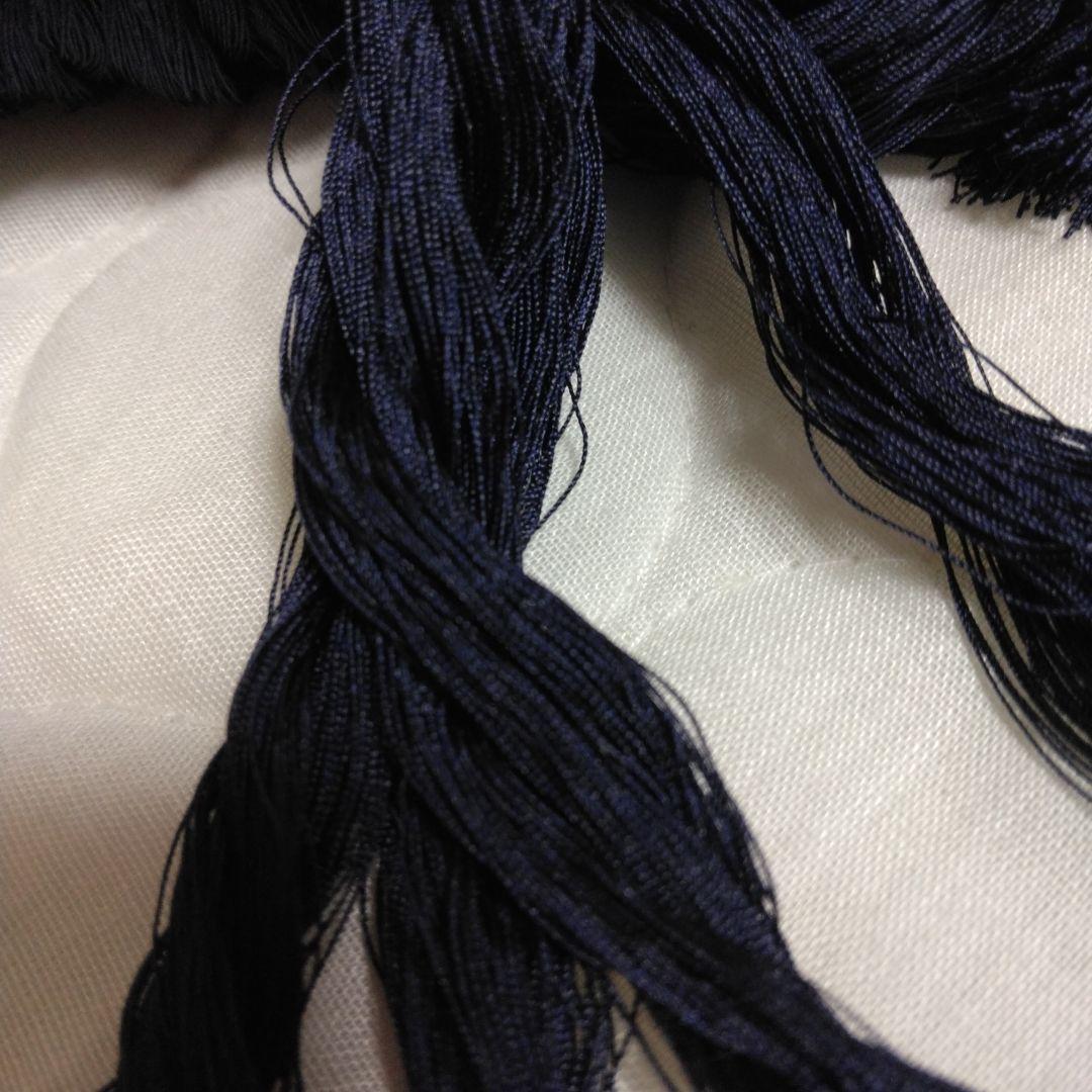 組紐製作用絹糸　無地5個 フキちゃん