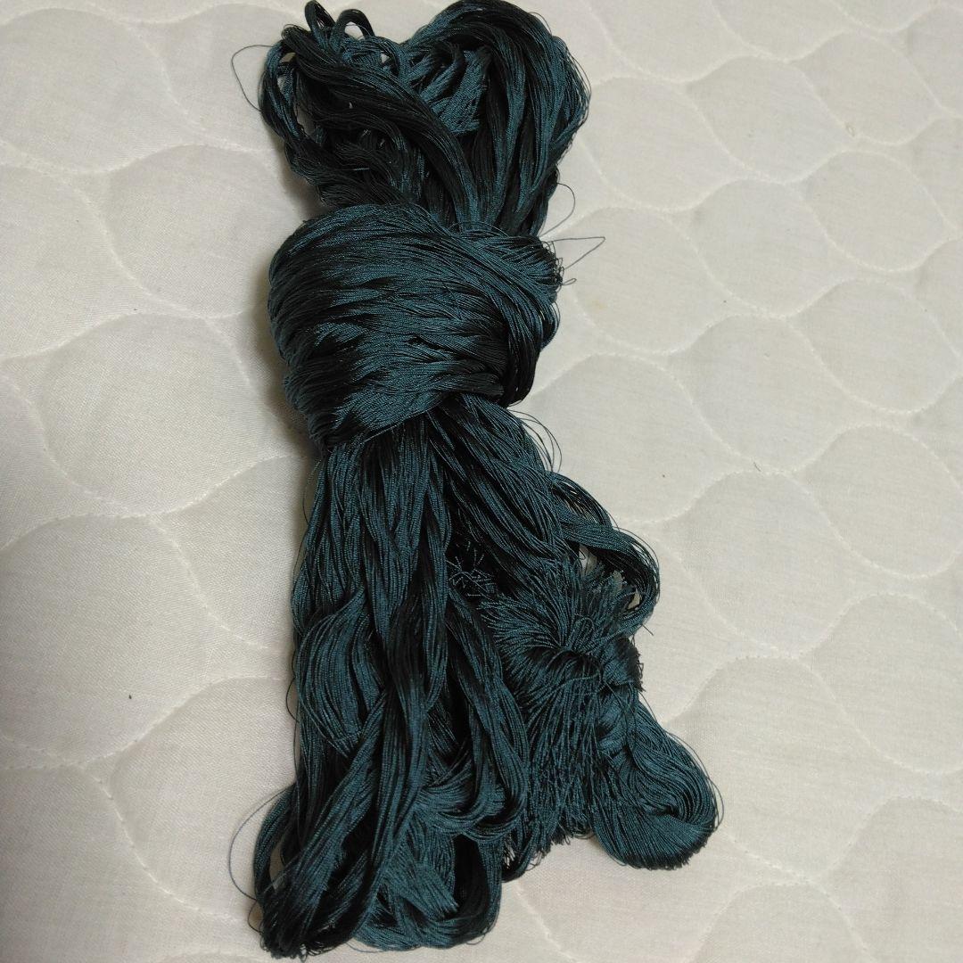 組紐製作用絹糸　無地5個 フキちゃん