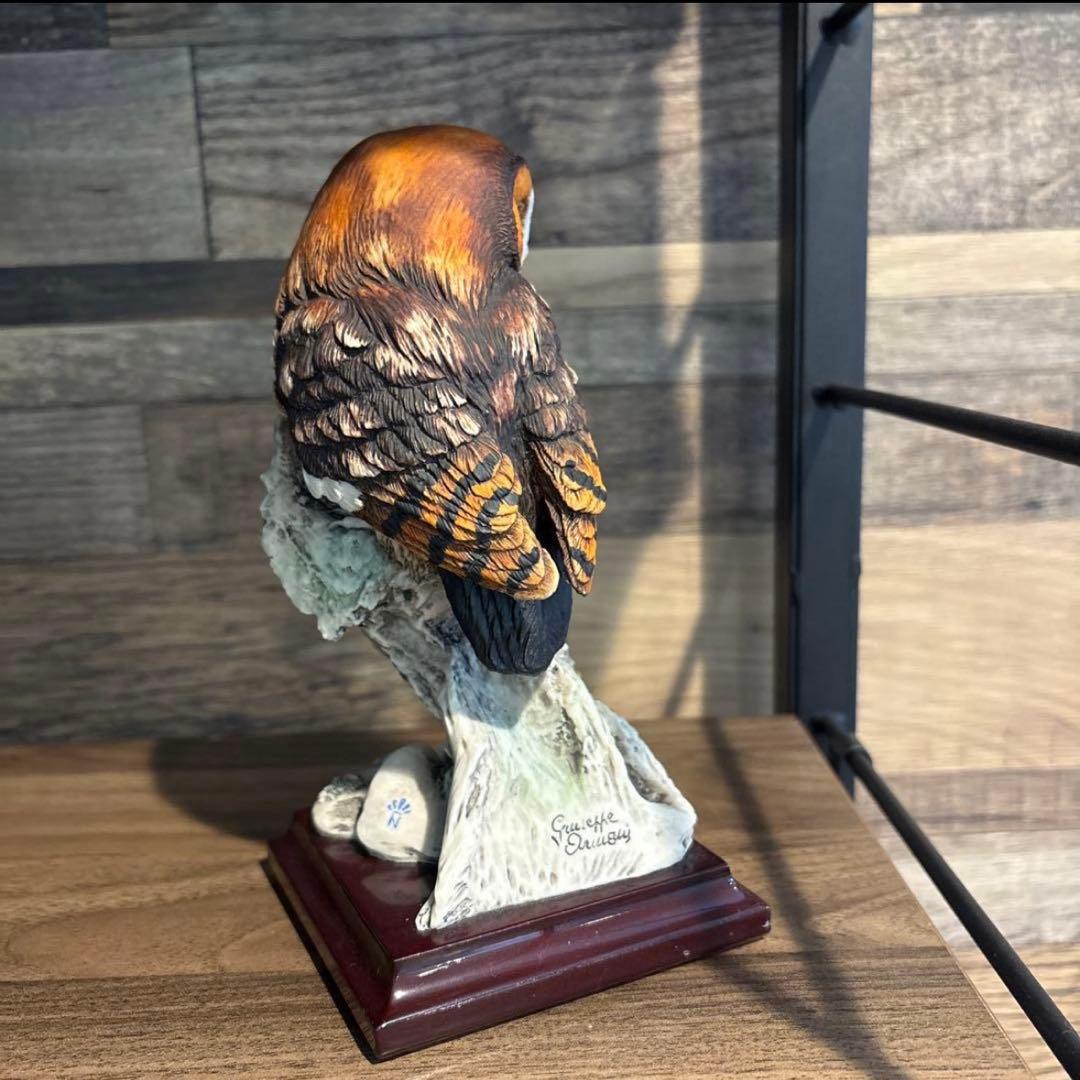 希少　美品　FLORENCE社　ジュゼッペアルマーニ　モリフクロウ　ITALY製