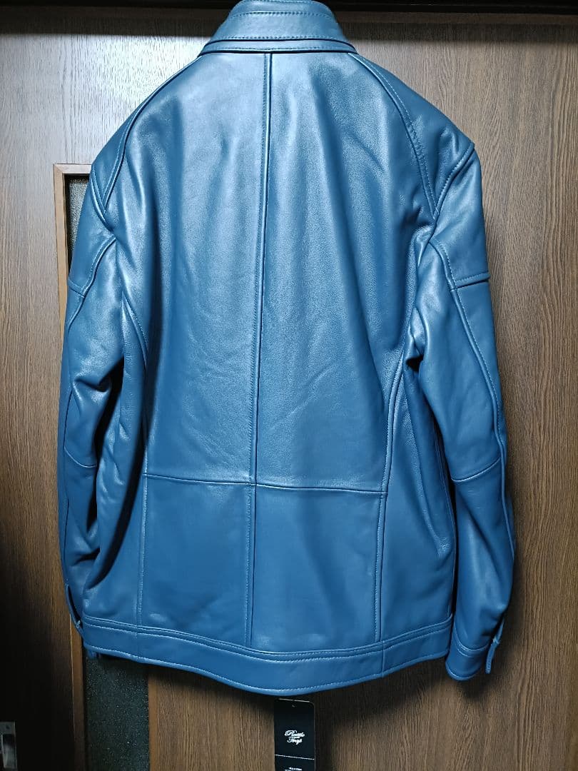 ラトルトラップ 　シープレザー シングルライダースジャケット　LLサイズ