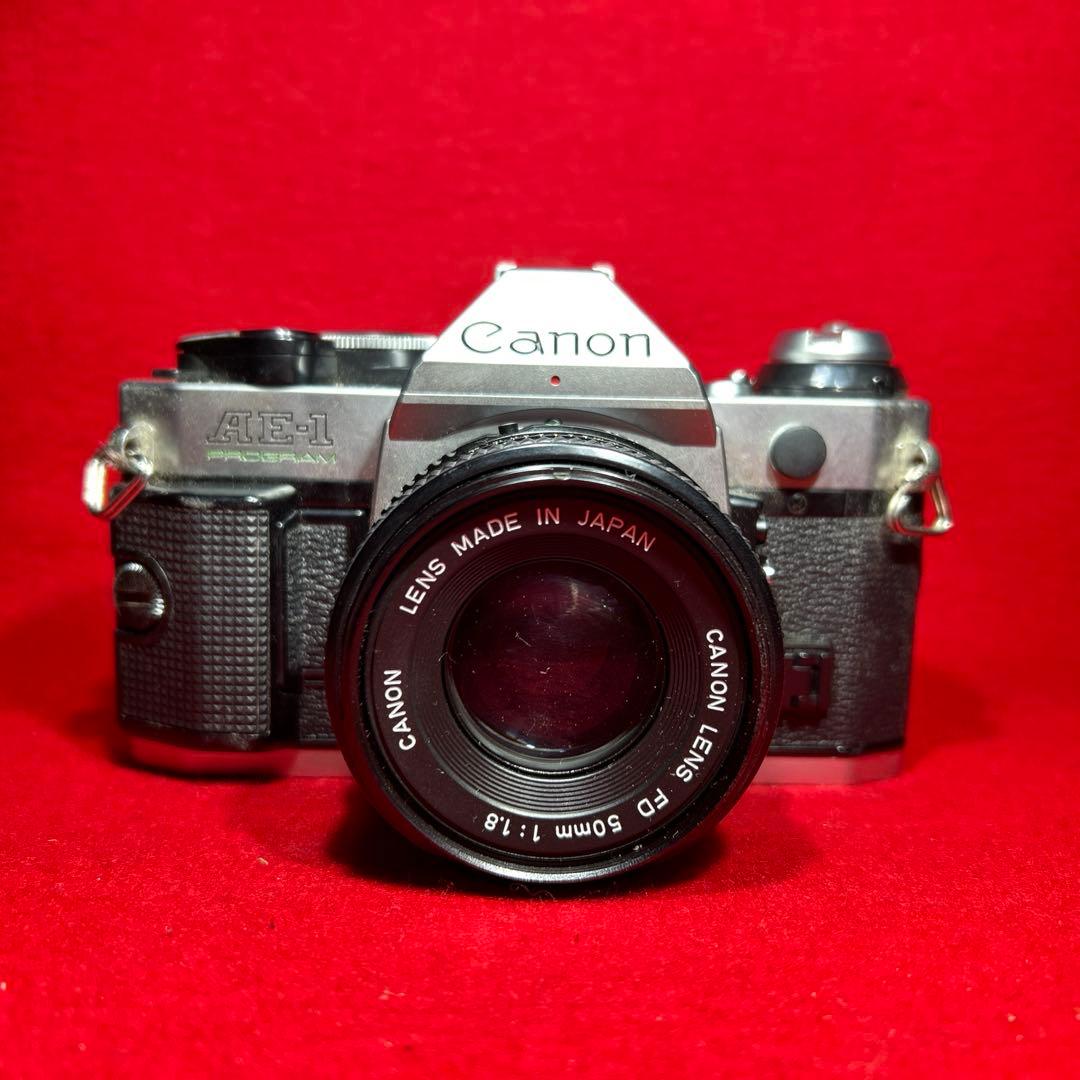 マロン　Canon AE-1 PROGRAM 一眼レフカメラ　ジャンク
