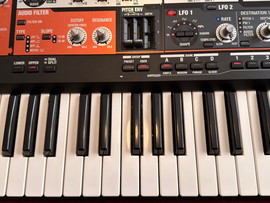 希少品Roland SH-201 アナログ(モデリング)シンセサイザー