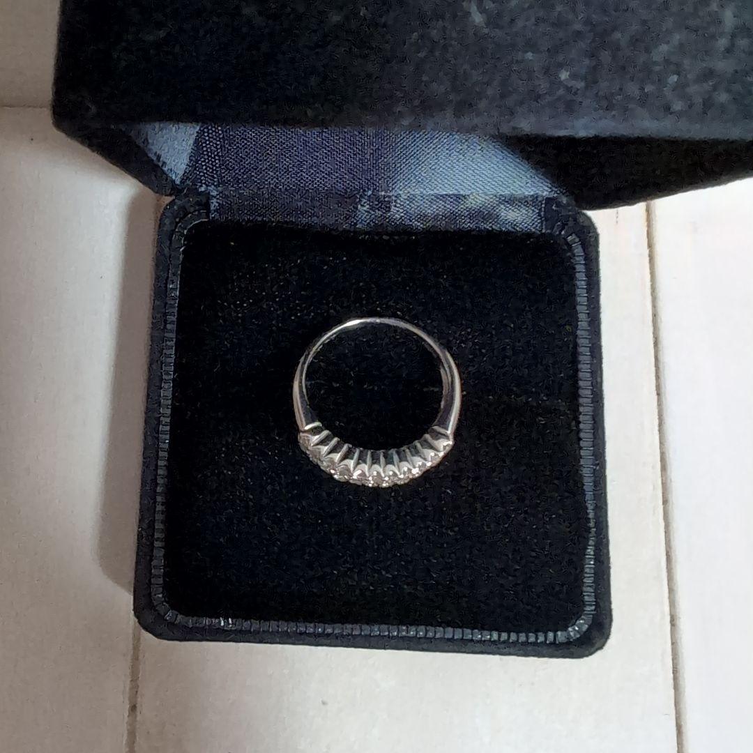 プラチナ ダイヤモンド 1.00ct パヴェ リング pt900 #8.5
