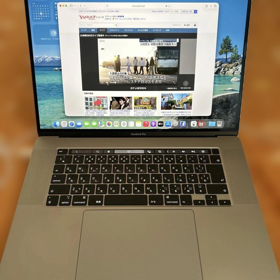 MacBook本体 MacBookPro 15inch 2019 32GB 1TB i9 A2141