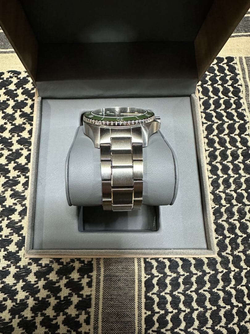 美品 自動巻HAMILTON ハミルトン カーキネイビー サブマリーナタイプ