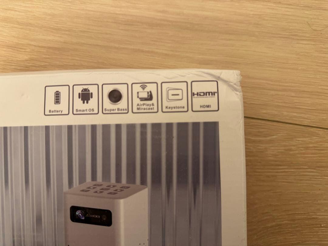 EKASN 小型モバイルプロジェクター　新品　送料無料