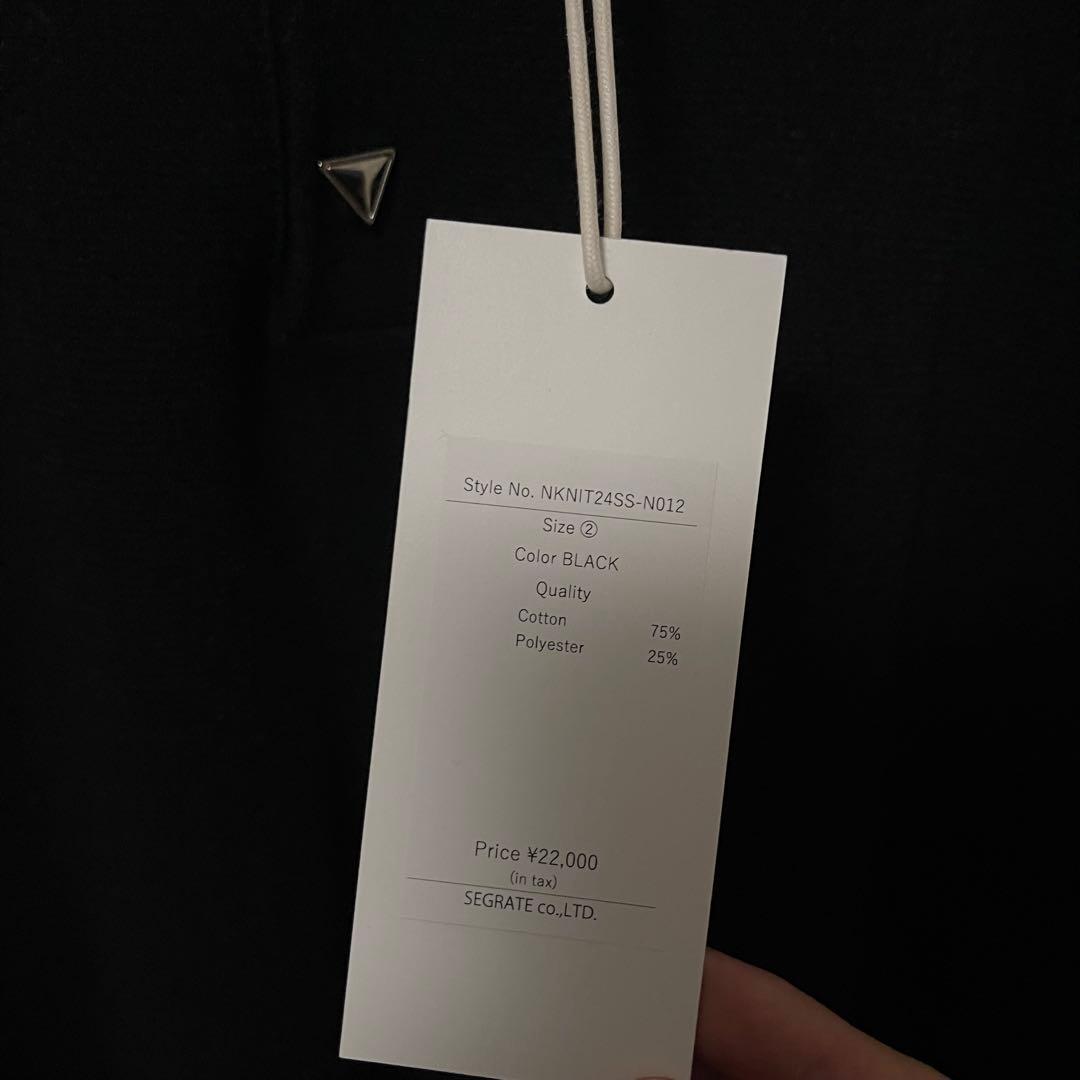 nknit ンニット　スカーフ カラー　ニット