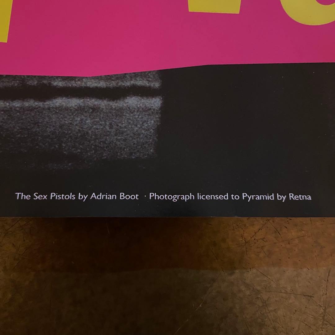 90s デッドストック sex pistols 大判ポスター