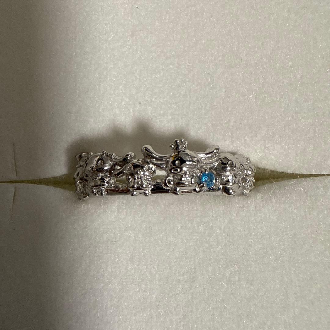 シナモン　シナモロール シルバー　リング　指輪　13号　20周年