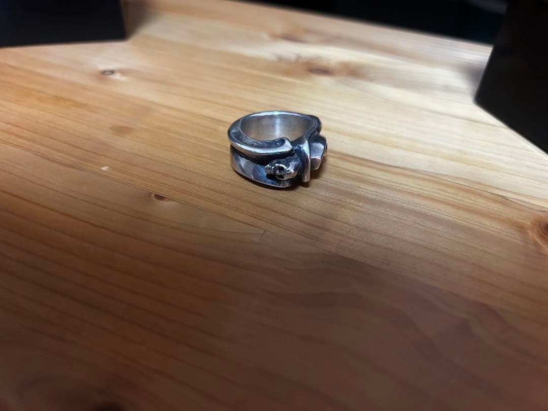 GABORATORY(ガボラトリー)/スモールゴシックスカル リング/17号