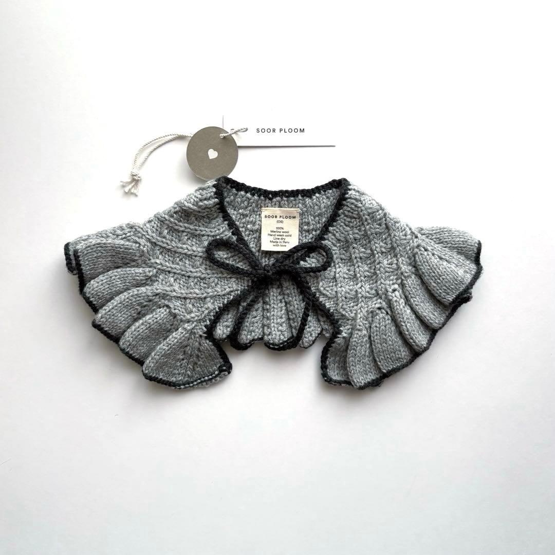 Soor Ploom Frill collar ash つけ襟