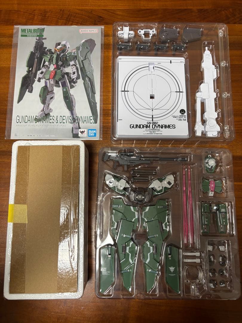 メタルビルド ディヴァイズデュナメス＋GNアームズTYpE-Dオプションセット