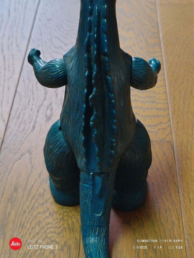 昭和当時物レトロ　ソフビ　ゴジラ