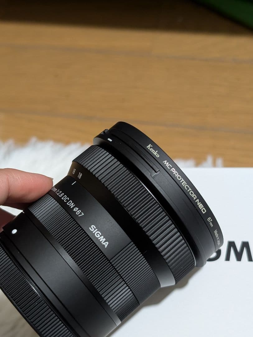 SIGMA 10-18mm F2.8 DC DN レンズ (Xマウント)