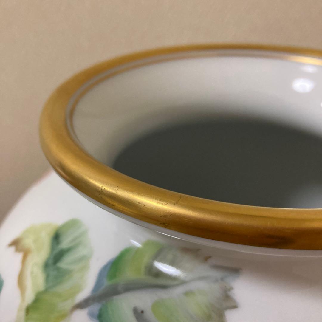 オールドノリタケ　上絵花瓶　ハンドペイント　名古屋絵付け　〈検プレミアノリタケ