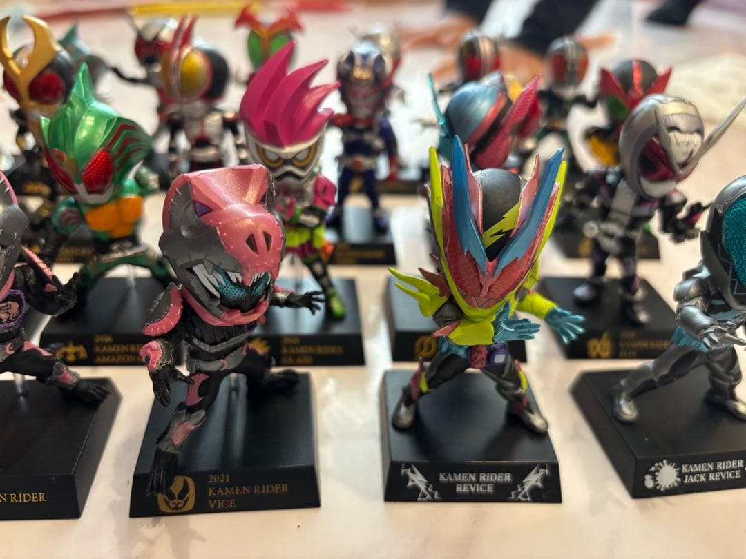 仮面ライダー　一番くじ　デフォルメクス　50周年