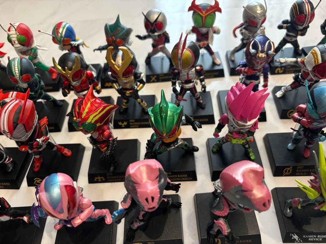 仮面ライダー　一番くじ　デフォルメクス　50周年