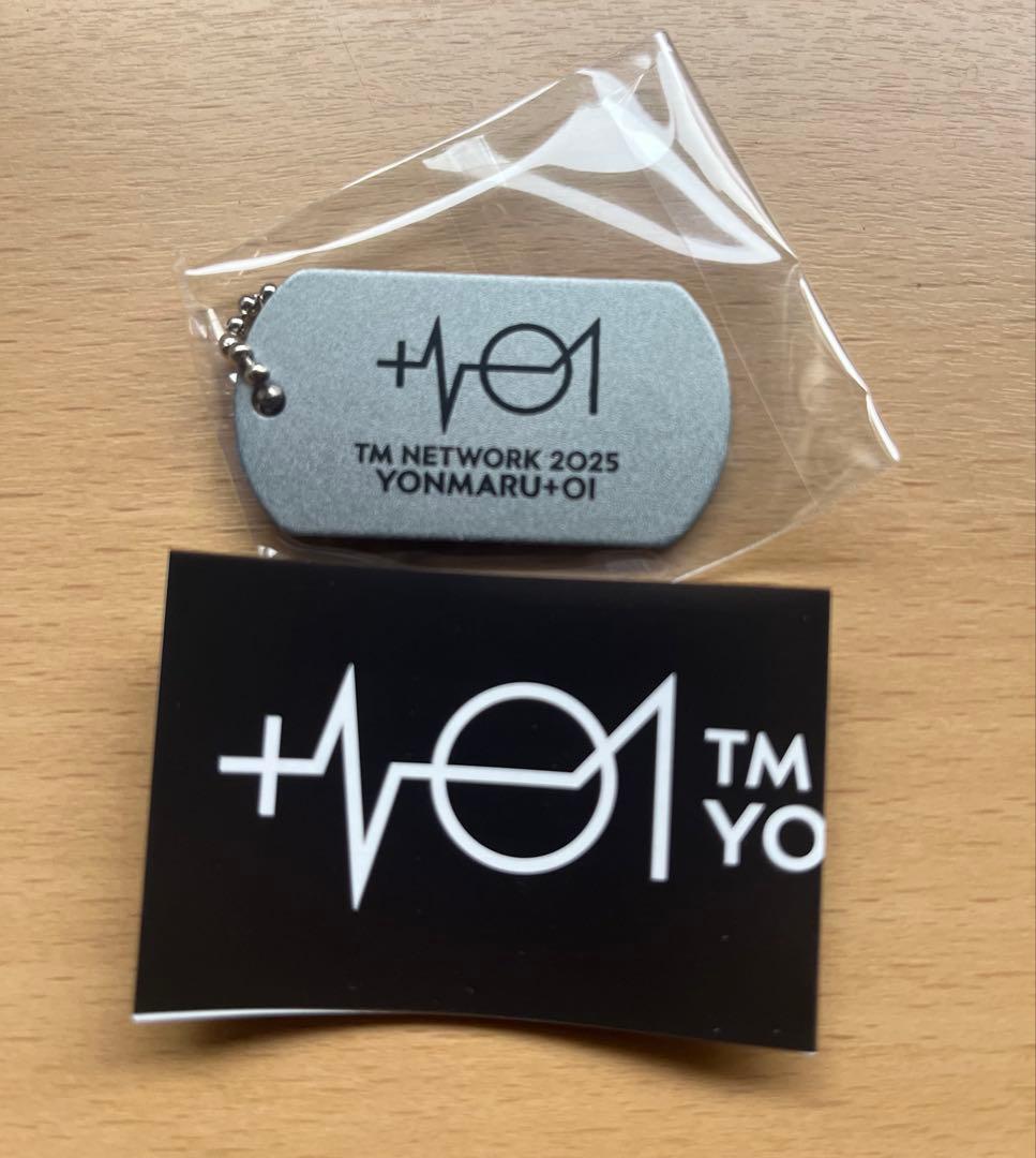 【アタリ！横浜会場限定】TM NETWORK 限定ガチャ ドッグタグ 小室哲哉