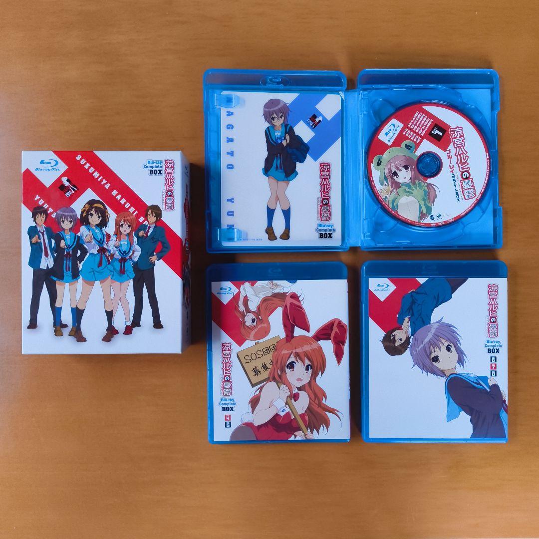 涼宮ハルヒの憂鬱 激奏Ver.フィギュア /TV&劇場版 Blu-ray セット