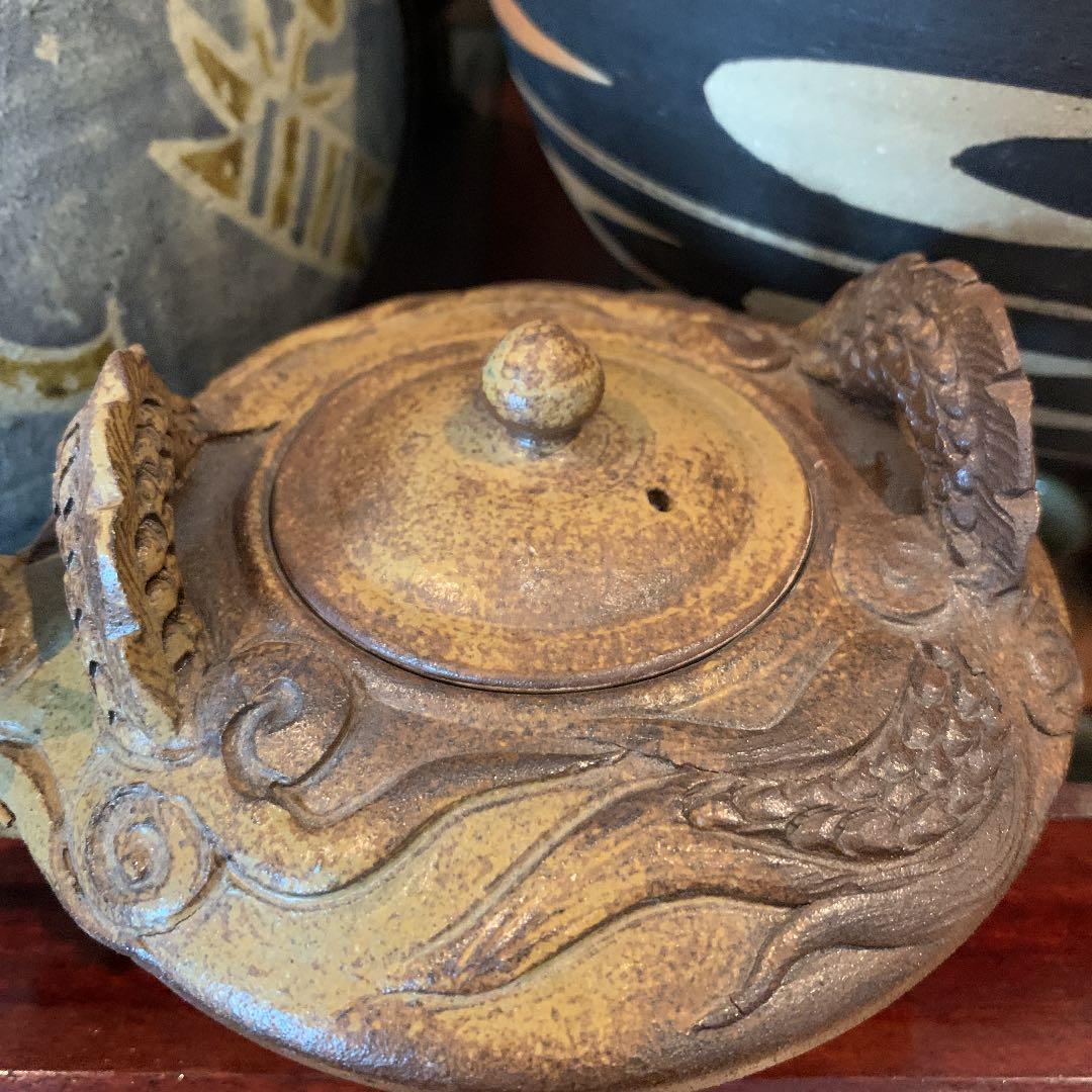 沖縄　龍焼物　陶器　22000円