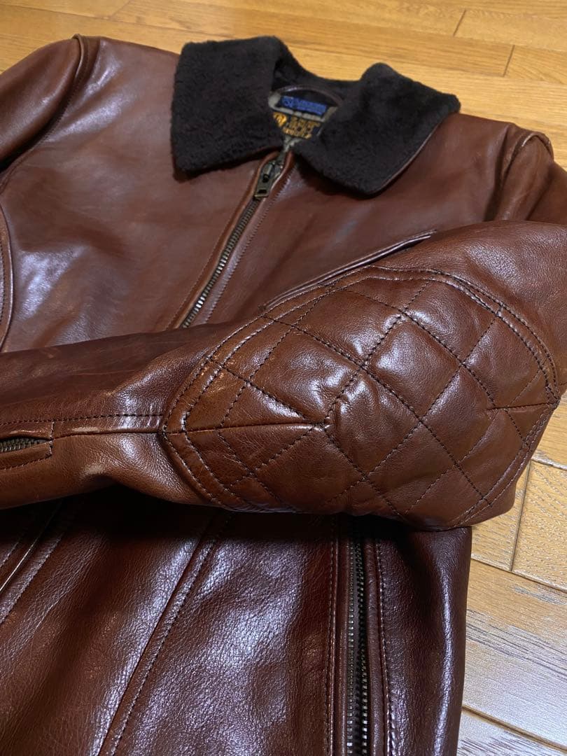 限定値下ケルトアンドコブラCelt&CobraムートンボアレザージャケットM