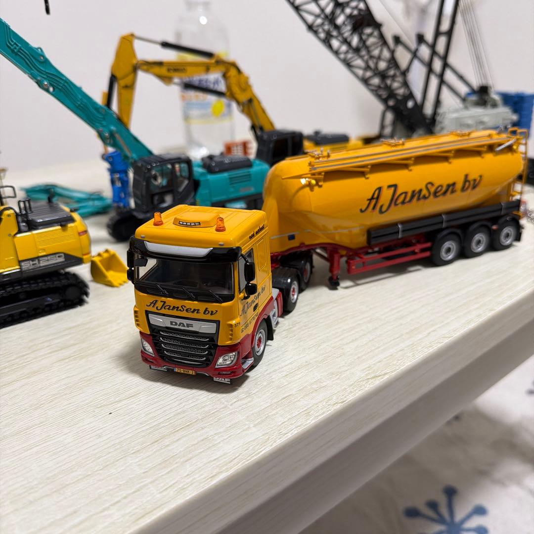 トレーラー 1/50WSI製バルク車値下げ可お知らせください