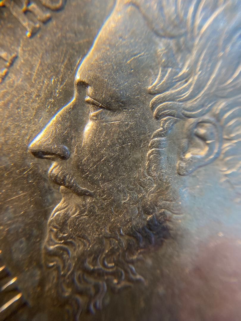 銀貨　古銭　アンティーク　PCGS NCG