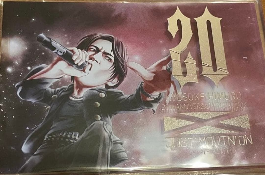 氷室京介 アクリルブロック